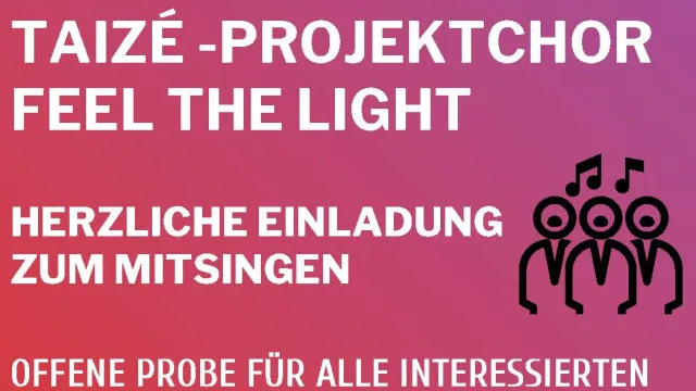 Projektchor Feel the Light (Foto: Katholische Kirchgemeinde Gossau) Projektchor Feel the Light (Foto: Katholische Kirchgemeinde Gossau)