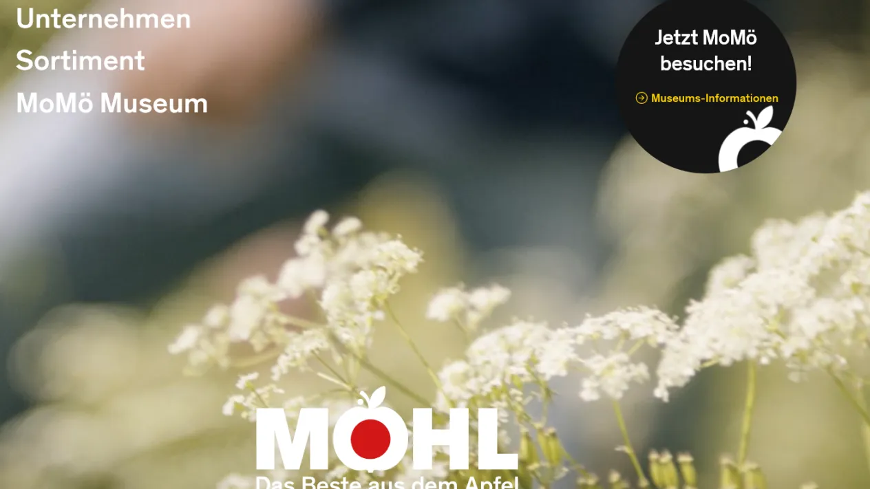 Mosterei Möhl (Foto: Möhl) Mosterei Möhl (Foto: Möhl)